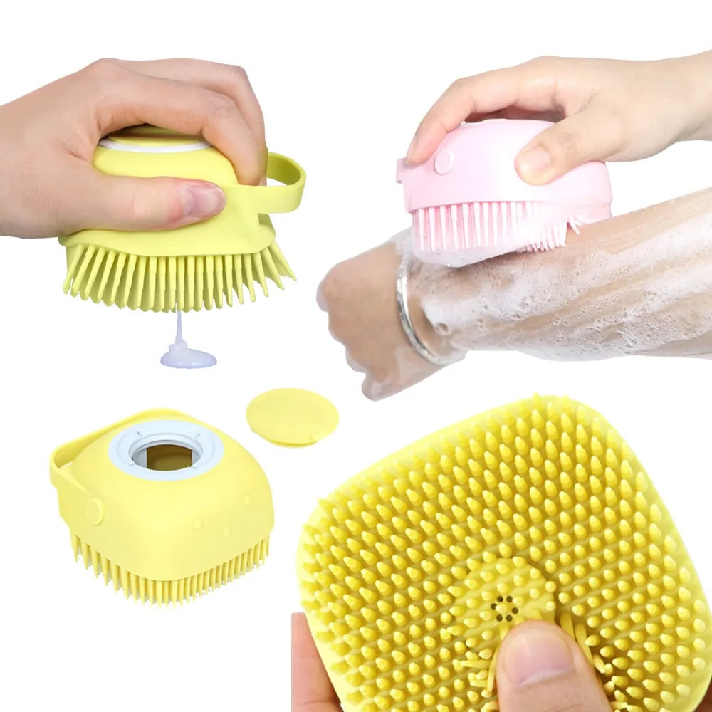 2-in-1 Pet Shampoo Brush